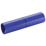 Merlett Plastics PVC Hose, Blue, 47.6mm External Diameter, 5m Long, Reinforced, 135mm Bend Radius, Oil Applications