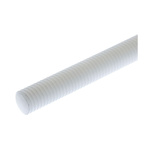 RS PRO Plain Nylon Threaded Rod, M8, 1m