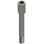 Parker Phosphated Steel Hex Screw, DIN 3015-2, 5/16 → 12 3/4in
