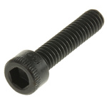 Holo-Krome Black, Self-Colour Steel Hex Socket Cap Screw, BS 2470, No. 8 x 19mm