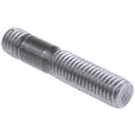 RS PRO Plain Steel Threaded Rod, M8, 40mm