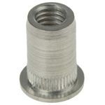 Böllhoff Plain, M5 Stainless Steel Threaded Insert, 9mm diameter 7mm Depth 11.8mm