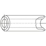 Fischer Elektronik Round Brass Spacer 4mm