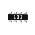 KOA CN Series 100Ω ±5% Isolated Array Resistor, 4 Resistors 0402 (1005M) package Concave SMT