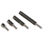 RS PRO Brass Male/Female Spacer & Standoff Kit Spacer, M3