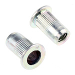Böllhoff Plain, M5 Steel Threaded Insert, 10mm diameter 7mm Depth 13mm