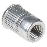AVK Plain, M8 Steel Threaded Insert, 15.11mm diameter 13.5mm Depth 10.8mm