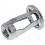 RS PRO Bright Zinc Plated, M6 Steel Threaded Insert, 15.88mm diameter 11.43mm Depth 23.34mm