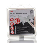 3M Transparent Hook & Loop Tape, 25mm x 2.5m