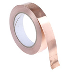 RS PRO Conductive Metallic Tape, 25mm x 33m