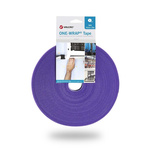 VELCRO® Purple Hook & Loop Tape, 10mm x 25m