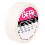 Advance Tapes AT200 White Matt Gaffa Tape, 50mm x 50m, 0.26mm Thick
