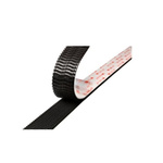 3M Black Reclosable Fastener, 25.4mm x 45.7m