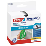 Tesa White Hook & Loop Tape, 20mm x 2.5m