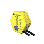 3M Black Hook & Loop Tape, 25mm x 5m