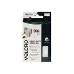 Velcro White Hook & Loop Tape, 50mm x 100mm