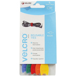 Velcro Blue, Green, Orange, Red, Yellow Hook & Loop Tape, 12mm x 200mm