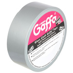Advance Tapes AT202 Silver Gloss Gaffa Tape, 50mm x 50m, 0.22mm Thick