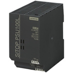 Siemens SITOP PSU100L Switch Mode DIN Rail Power Supply 93 → 132V ac Input Voltage, 24V dc Output Voltage, 10A