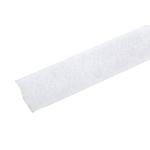 RS PRO White Hook & Loop Tape, 20mm x 5m