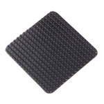 RS PRO Black Hook & Loop Tape, 25mm x 5m