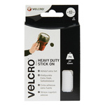 Velcro White Hook & Loop Tape, 45mm x 45mm