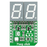 mikroBus Click add-on 2-digit 7-seg LED