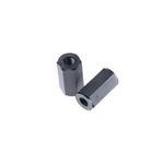 Essentra Threaded Standoff, M4 Thread, 15mm Body, Nylon, Female/Female