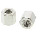 Essentra Standoff, M3 x M3 Thread, 5mm Body, Brass, Female/Female