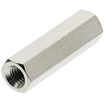 Essentra Standoff, M3 x M3 Thread, 18mm Body, Brass, Female/Female