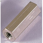 Essentra Standoff, M4 x M4 Thread, 12mm Body, Brass, Female/Female