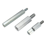 Wurth Elektronik Standoff, M2.5 Thread, 7mm Body, Steel, Male/Female, 6mm Stud