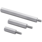 Wurth Elektronik Standoff, M3 x M3 Thread, 6mm Body, Brass, Male/Female, 6mm Stud