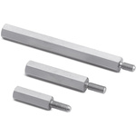 Wurth Elektronik Standoff, M3 x M3 Thread, 8mm Body, Brass, Male/Female, 8mm Stud