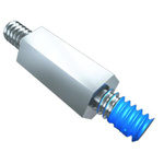 Samtec Standoff, Apr-40 Thread, 10.15mm Body, Aluminium, Male/Female