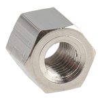 Essentra Threaded Standoff, M3 Thread, 5mm Body, Brass, Female/Female