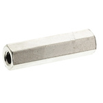Essentra Threaded Standoff, M3 Thread, 20mm Body, Brass, Female/Female