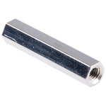 Essentra Threaded Standoff, M3 Thread, 25mm Body, Brass, Female/Female