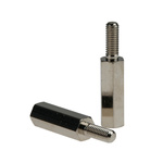 Essentra Standoff, M3 Thread, 15mm Body, Brass, Male/Female