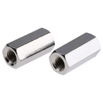 Essentra Standoff, M4 Thread, 15mm Body, Brass, Male/Female