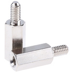 Essentra Standoff, M4 Thread, 15mm Body, Brass, Male/Female