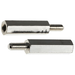 Essentra Standoff, M4 Thread, 25mm Body, Brass, Male/Female