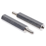 Essentra Standoff, M4 Thread, 35mm Body, Brass, Male/Female