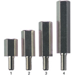 Fischer Elektronik Standoff, 10mm Body, Brass