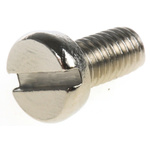 RS PRO, M3 Cheese Head, 6mm Brass Slot Nickel Plated