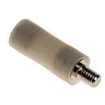 RS PRO Standoff, M4 x M4 Thread, 20mm Body, Nylon, Male/Female, 6mm Stud