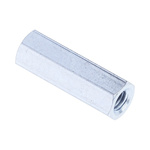 RS PRO Standoff, M3 x M3 Thread, 15mm Body, Steel, Female/Female