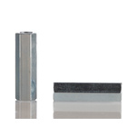 RS PRO Standoff, M4 x M4 Thread, 25mm Body, Steel, Female/Female