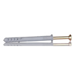 RS PRO Nylon Frame Fixings, fixing hole diameter 8mm, length 80mm