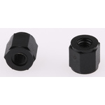 Essentra Threaded Standoff, M3 Thread, 6mm Body, Nylon, Female/Female